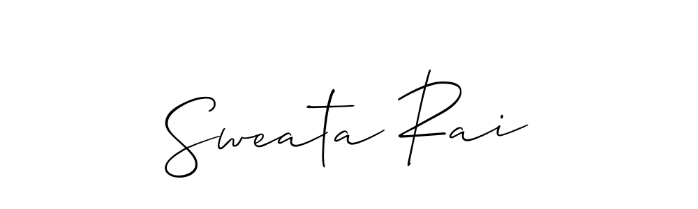 Check out images of Autograph of Sweata Rai name. Actor Sweata Rai Signature Style. Allison_Script is a professional sign style online. Sweata Rai signature style 2 images and pictures png