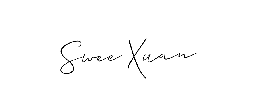 This is the best signature style for the Swee Xuan name. Also you like these signature font (Allison_Script). Mix name signature. Swee Xuan signature style 2 images and pictures png