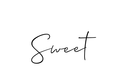 Best and Professional Signature Style for Sweet. Allison_Script Best Signature Style Collection. Sweet signature style 2 images and pictures png