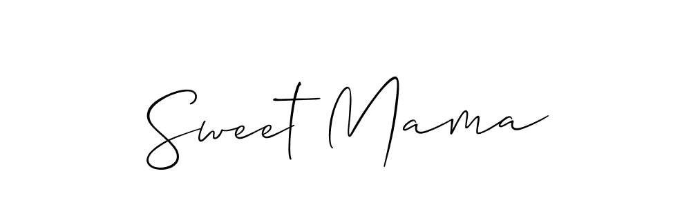 Best and Professional Signature Style for Sweet Mama. Allison_Script Best Signature Style Collection. Sweet Mama signature style 2 images and pictures png
