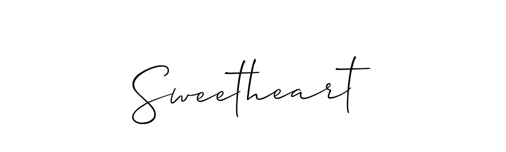 if you are searching for the best signature style for your name Sweetheart. so please give up your signature search. here we have designed multiple signature styles  using Allison_Script. Sweetheart signature style 2 images and pictures png