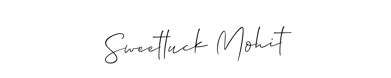 Here are the top 10 professional signature styles for the name Sweetluck Mohit. These are the best autograph styles you can use for your name. Sweetluck Mohit signature style 2 images and pictures png