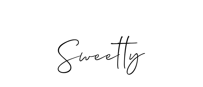 Once you've used our free online signature maker to create your best signature Allison_Script style, it's time to enjoy all of the benefits that Sweetty name signing documents. Sweetty signature style 2 images and pictures png