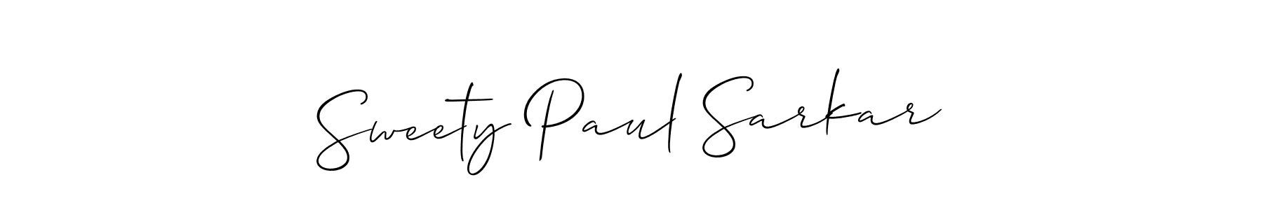 See photos of Sweety Paul Sarkar official signature by Spectra . Check more albums & portfolios. Read reviews & check more about Allison_Script font. Sweety Paul Sarkar signature style 2 images and pictures png