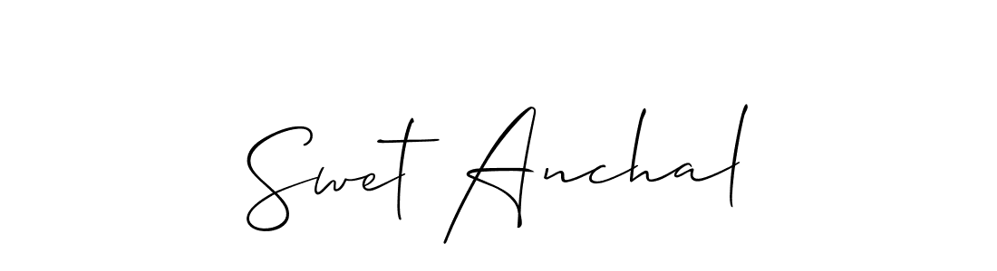 See photos of Swet Anchal official signature by Spectra . Check more albums & portfolios. Read reviews & check more about Allison_Script font. Swet Anchal signature style 2 images and pictures png
