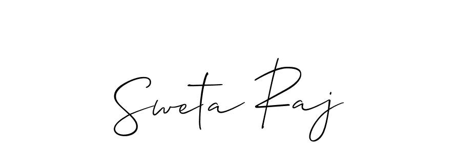 Once you've used our free online signature maker to create your best signature Allison_Script style, it's time to enjoy all of the benefits that Sweta Raj name signing documents. Sweta Raj signature style 2 images and pictures png