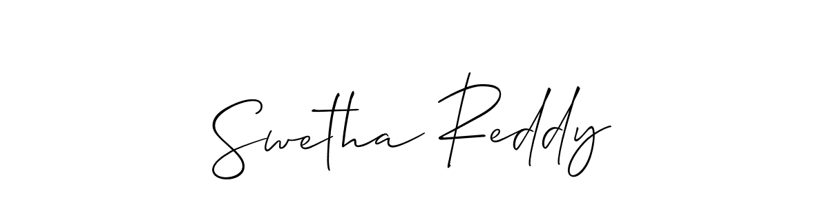 This is the best signature style for the Swetha Reddy name. Also you like these signature font (Allison_Script). Mix name signature. Swetha Reddy signature style 2 images and pictures png