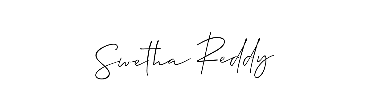 This is the best signature style for the Swetha Reddy name. Also you like these signature font (Allison_Script). Mix name signature. Swetha Reddy signature style 2 images and pictures png