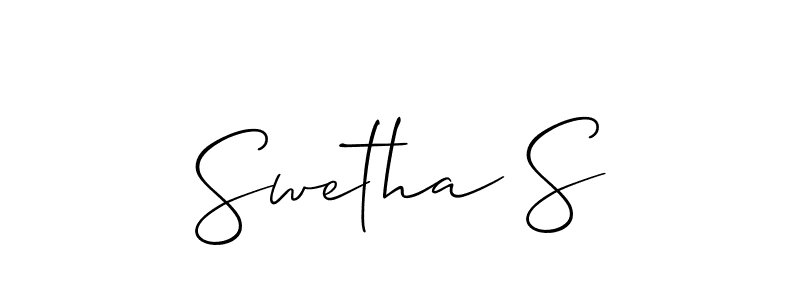 Here are the top 10 professional signature styles for the name Swetha S. These are the best autograph styles you can use for your name. Swetha S signature style 2 images and pictures png