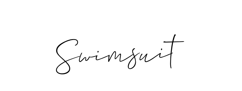 Make a beautiful signature design for name Swimsuit. Use this online signature maker to create a handwritten signature for free. Swimsuit signature style 2 images and pictures png