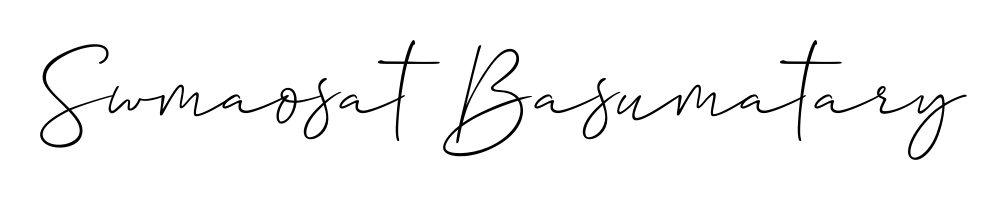 Make a beautiful signature design for name Swmaosat Basumatary. Use this online signature maker to create a handwritten signature for free. Swmaosat Basumatary signature style 2 images and pictures png
