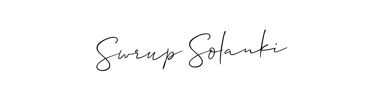 Here are the top 10 professional signature styles for the name Swrup Solanki. These are the best autograph styles you can use for your name. Swrup Solanki signature style 2 images and pictures png