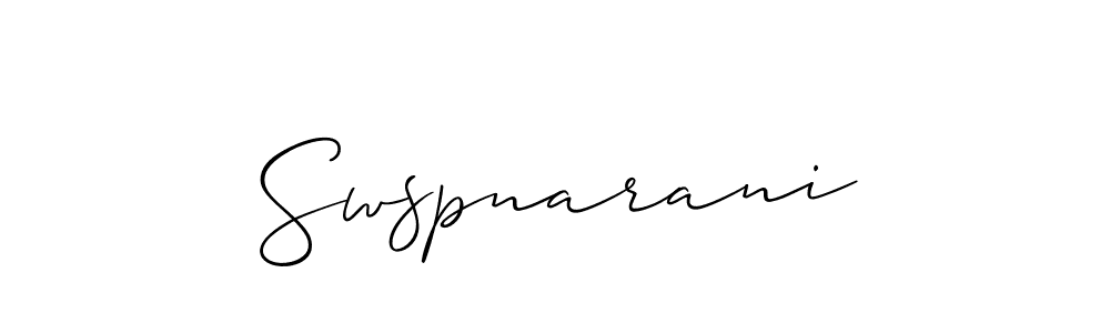 You should practise on your own different ways (Allison_Script) to write your name (Swspnarani) in signature. don't let someone else do it for you. Swspnarani signature style 2 images and pictures png