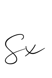 How to Draw Sx signature style? Allison_Script is a latest design signature styles for name Sx. Sx signature style 2 images and pictures png