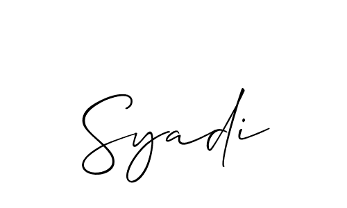 This is the best signature style for the Syadi name. Also you like these signature font (Allison_Script). Mix name signature. Syadi signature style 2 images and pictures png