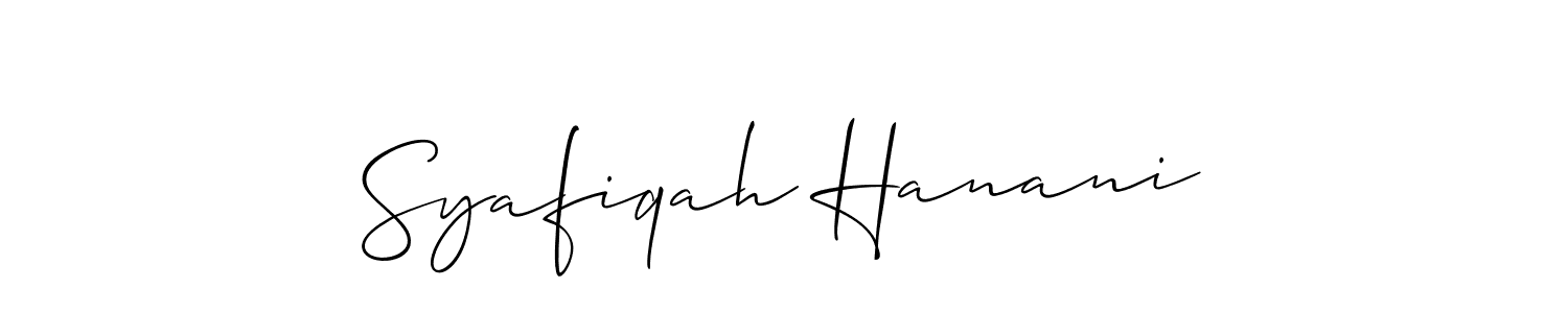 Here are the top 10 professional signature styles for the name Syafiqah Hanani. These are the best autograph styles you can use for your name. Syafiqah Hanani signature style 2 images and pictures png