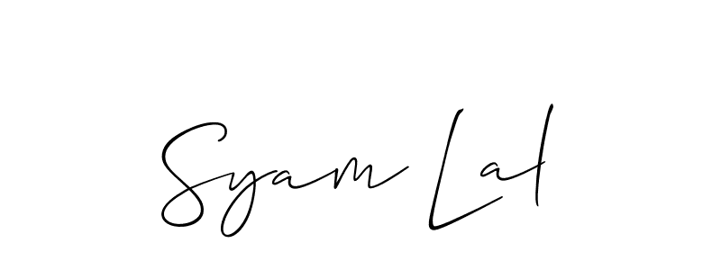 Check out images of Autograph of Syam Lal name. Actor Syam Lal Signature Style. Allison_Script is a professional sign style online. Syam Lal signature style 2 images and pictures png