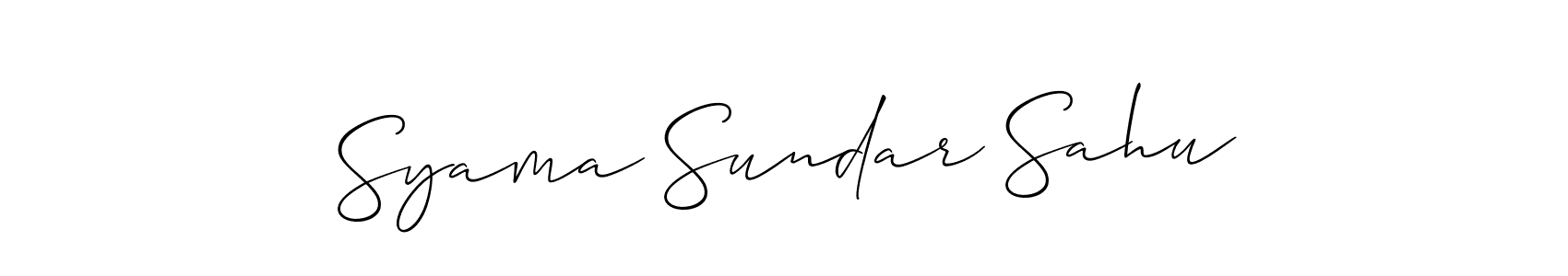 Once you've used our free online signature maker to create your best signature Allison_Script style, it's time to enjoy all of the benefits that Syama Sundar Sahu name signing documents. Syama Sundar Sahu signature style 2 images and pictures png