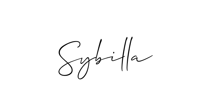 How to make Sybilla name signature. Use Allison_Script style for creating short signs online. This is the latest handwritten sign. Sybilla signature style 2 images and pictures png