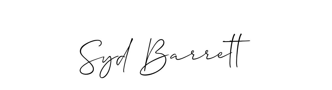 Check out images of Autograph of Syd Barrett name. Actor Syd Barrett Signature Style. Allison_Script is a professional sign style online. Syd Barrett signature style 2 images and pictures png