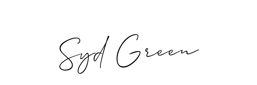 See photos of Syd Green official signature by Spectra . Check more albums & portfolios. Read reviews & check more about Allison_Script font. Syd Green signature style 2 images and pictures png