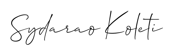 Make your name Sydarao Koleti memorable on every contract using Allison_Script autograph style. Instant transparent background export available. Sydarao Koleti signature style 2 images and pictures png