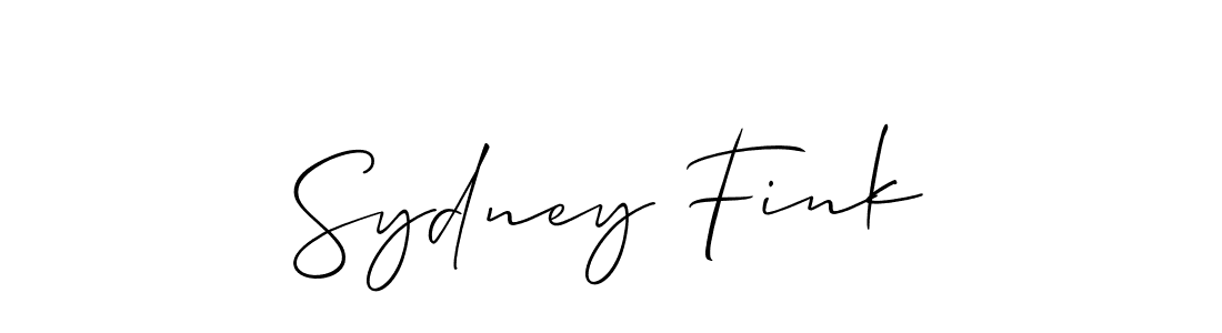 Here are the top 10 professional signature styles for the name Sydney Fink. These are the best autograph styles you can use for your name. Sydney Fink signature style 2 images and pictures png