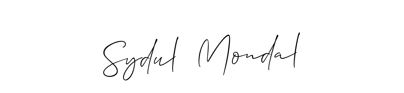 Best and Professional Signature Style for Sydul  Mondal. Allison_Script Best Signature Style Collection. Sydul  Mondal signature style 2 images and pictures png