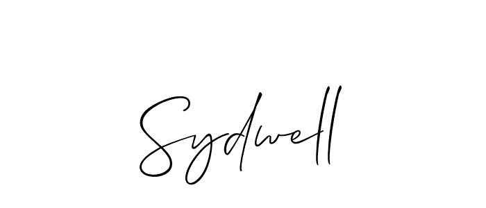 It looks lik you need a new signature style for name Sydwell. Design unique handwritten (Allison_Script) signature with our free signature maker in just a few clicks. Sydwell signature style 2 images and pictures png