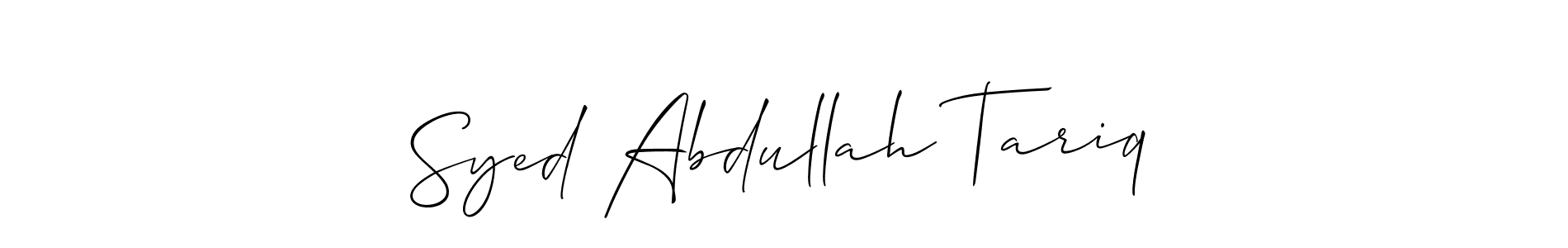 Once you've used our free online signature maker to create your best signature Allison_Script style, it's time to enjoy all of the benefits that Syed Abdullah Tariq name signing documents. Syed Abdullah Tariq signature style 2 images and pictures png