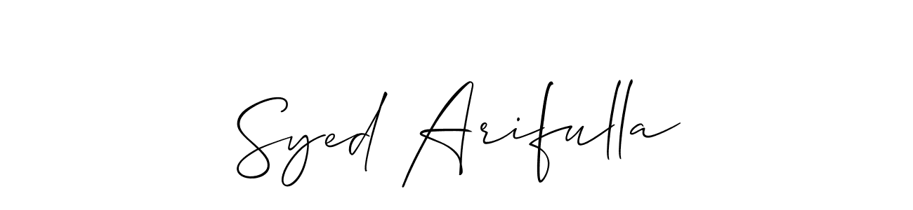 See photos of Syed Arifulla official signature by Spectra . Check more albums & portfolios. Read reviews & check more about Allison_Script font. Syed Arifulla signature style 2 images and pictures png