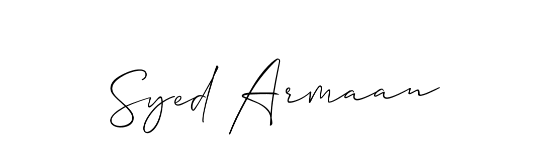 How to Draw Syed Armaan signature style? Allison_Script is a latest design signature styles for name Syed Armaan. Syed Armaan signature style 2 images and pictures png