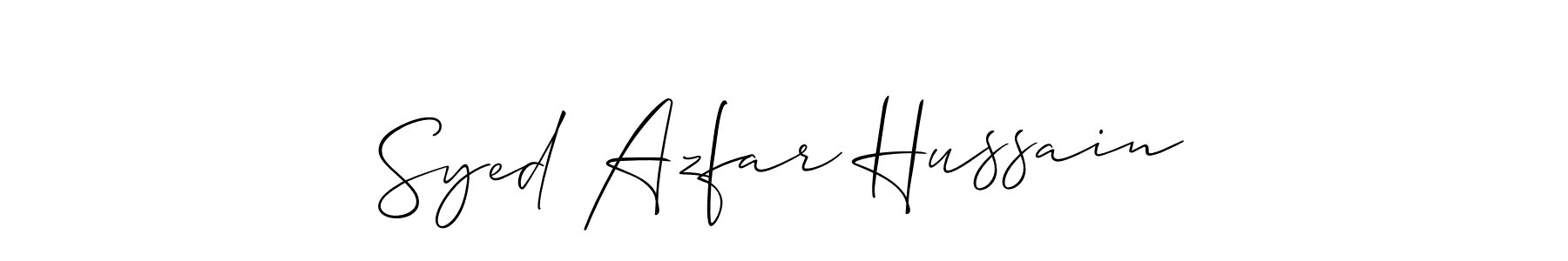 Best and Professional Signature Style for Syed Azfar Hussain. Allison_Script Best Signature Style Collection. Syed Azfar Hussain signature style 2 images and pictures png