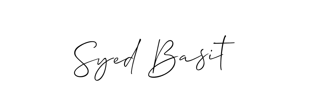 Once you've used our free online signature maker to create your best signature Allison_Script style, it's time to enjoy all of the benefits that Syed Basit name signing documents. Syed Basit signature style 2 images and pictures png