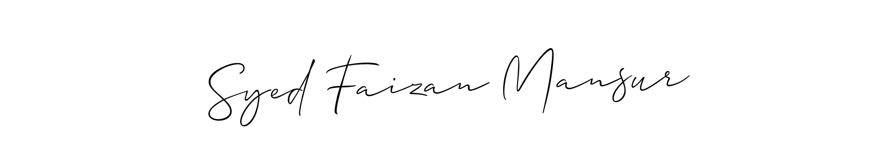 Check out images of Autograph of Syed Faizan Mansur name. Actor Syed Faizan Mansur Signature Style. Allison_Script is a professional sign style online. Syed Faizan Mansur signature style 2 images and pictures png