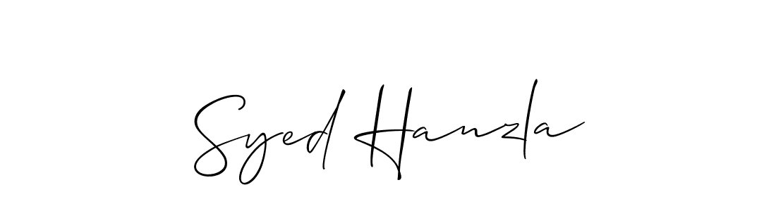 Once you've used our free online signature maker to create your best signature Allison_Script style, it's time to enjoy all of the benefits that Syed Hanzla name signing documents. Syed Hanzla signature style 2 images and pictures png