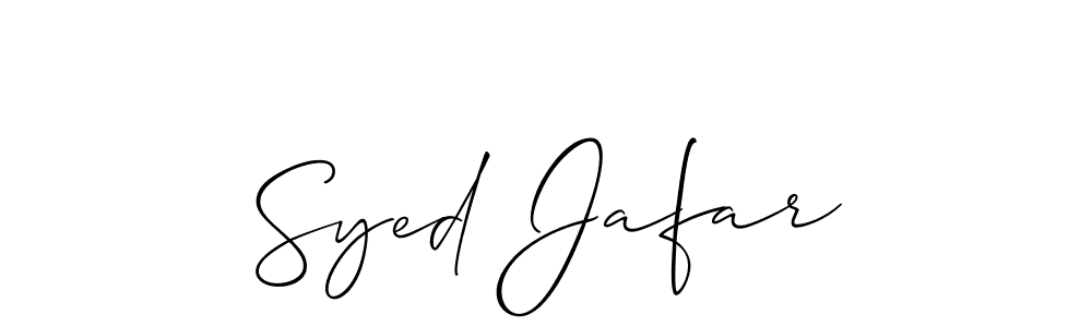 Make a beautiful signature design for name Syed Jafar. Use this online signature maker to create a handwritten signature for free. Syed Jafar signature style 2 images and pictures png