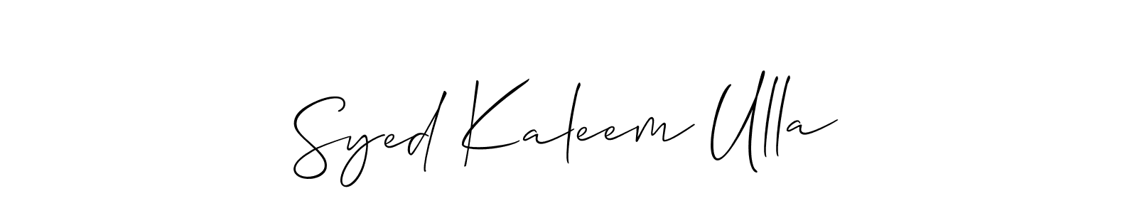 See photos of Syed Kaleem Ulla official signature by Spectra . Check more albums & portfolios. Read reviews & check more about Allison_Script font. Syed Kaleem Ulla signature style 2 images and pictures png