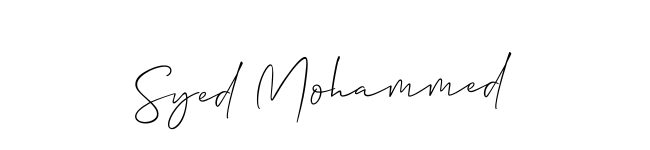 Once you've used our free online signature maker to create your best signature Allison_Script style, it's time to enjoy all of the benefits that Syed Mohammed name signing documents. Syed Mohammed signature style 2 images and pictures png