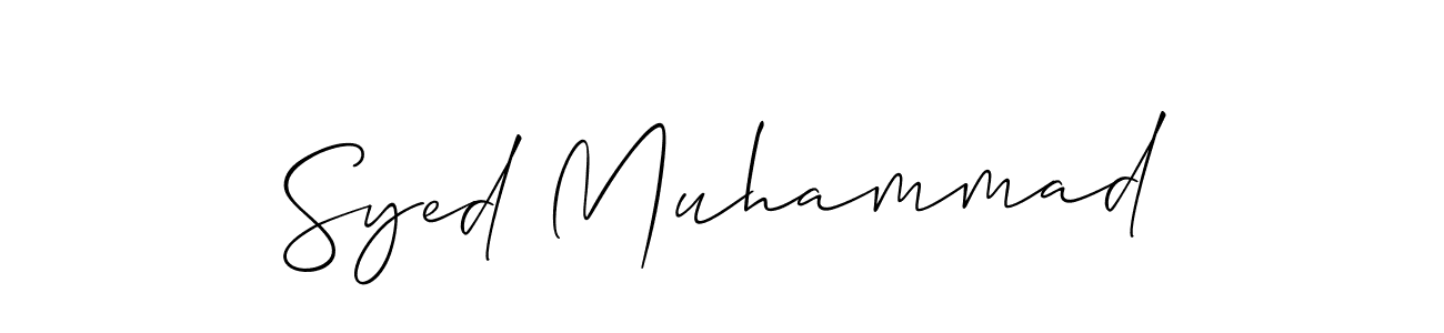 if you are searching for the best signature style for your name Syed Muhammad. so please give up your signature search. here we have designed multiple signature styles  using Allison_Script. Syed Muhammad signature style 2 images and pictures png