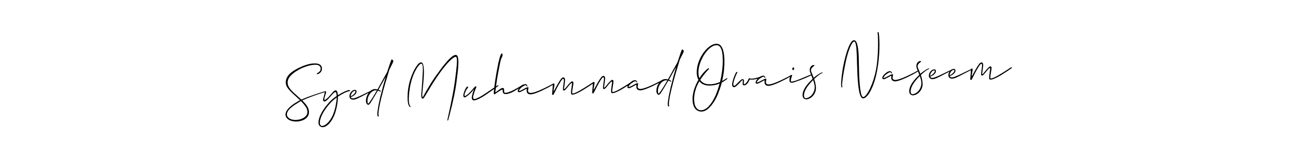 Check out images of Autograph of Syed Muhammad Owais Naseem name. Actor Syed Muhammad Owais Naseem Signature Style. Allison_Script is a professional sign style online. Syed Muhammad Owais Naseem signature style 2 images and pictures png