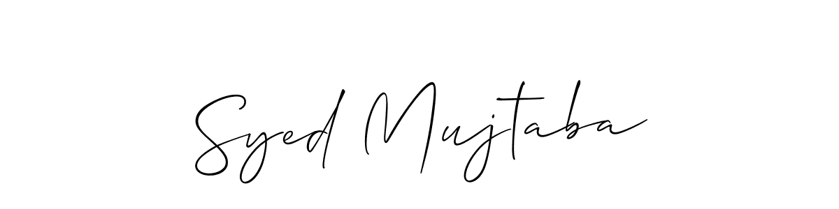 if you are searching for the best signature style for your name Syed Mujtaba. so please give up your signature search. here we have designed multiple signature styles  using Allison_Script. Syed Mujtaba signature style 2 images and pictures png