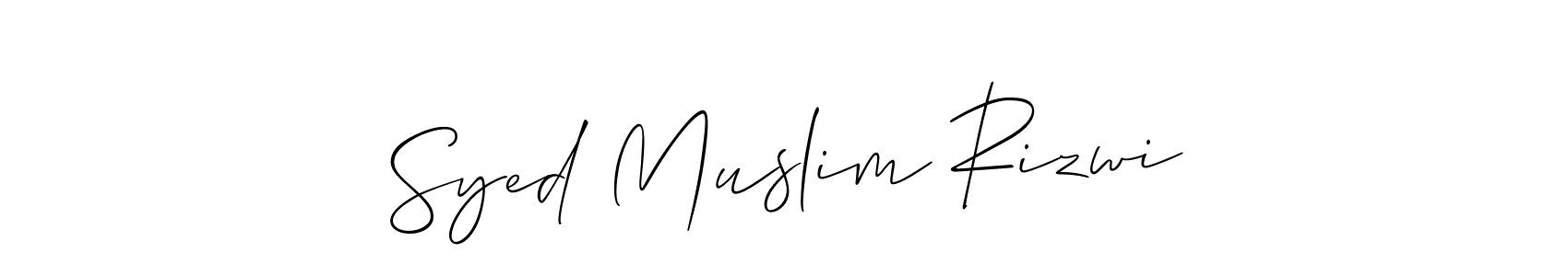 Here are the top 10 professional signature styles for the name Syed Muslim Rizwi. These are the best autograph styles you can use for your name. Syed Muslim Rizwi signature style 2 images and pictures png