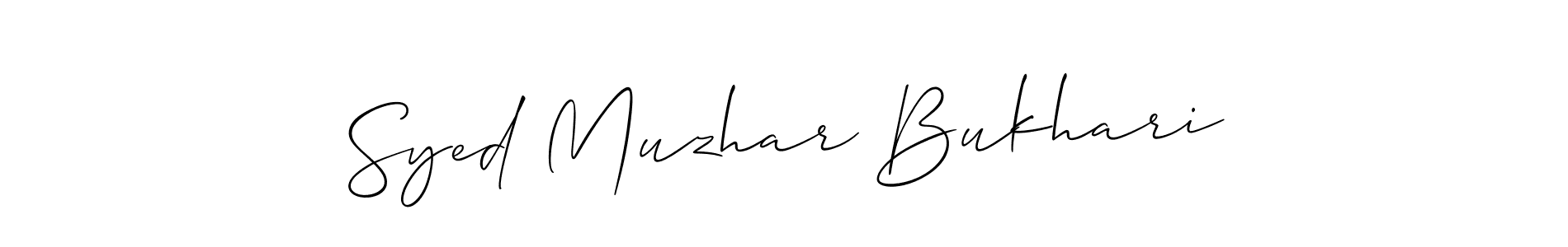 Here are the top 10 professional signature styles for the name Syed Muzhar Bukhari. These are the best autograph styles you can use for your name. Syed Muzhar Bukhari signature style 2 images and pictures png