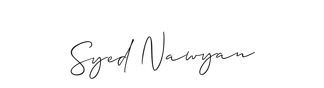 See photos of Syed Nawyan official signature by Spectra . Check more albums & portfolios. Read reviews & check more about Allison_Script font. Syed Nawyan signature style 2 images and pictures png