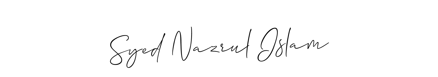 Make a beautiful signature design for name Syed Nazrul Islam. Use this online signature maker to create a handwritten signature for free. Syed Nazrul Islam signature style 2 images and pictures png