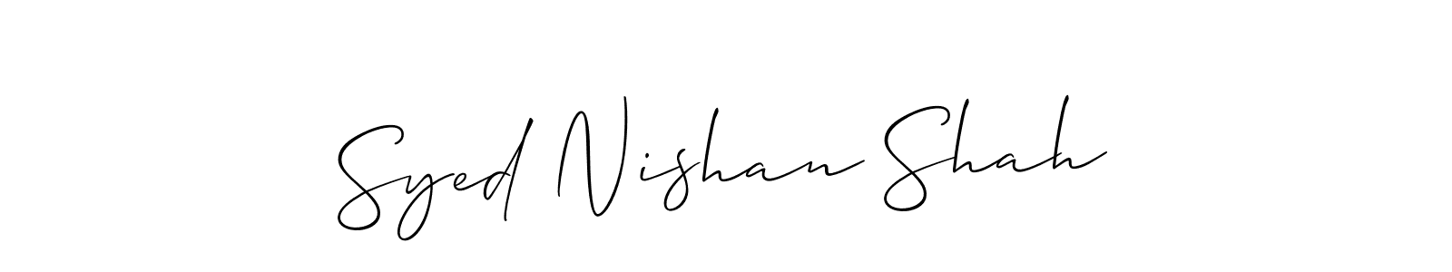 Here are the top 10 professional signature styles for the name Syed Nishan Shah. These are the best autograph styles you can use for your name. Syed Nishan Shah signature style 2 images and pictures png