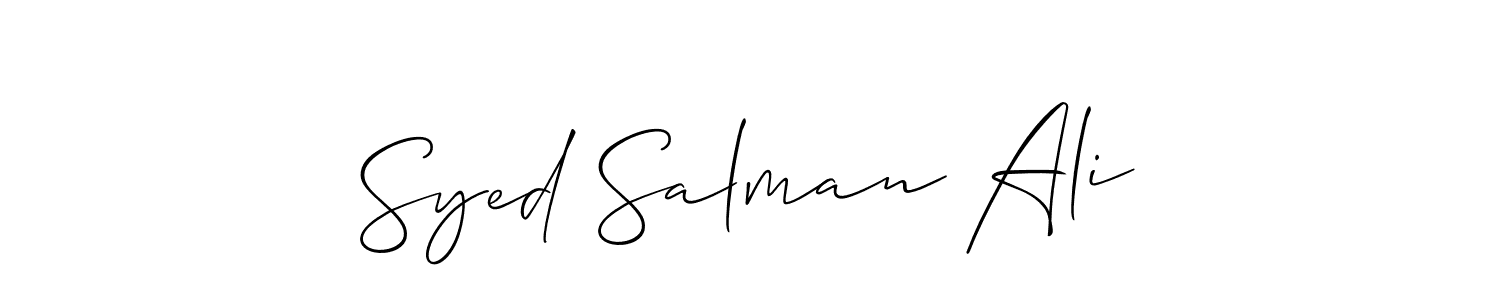 See photos of Syed Salman Ali official signature by Spectra . Check more albums & portfolios. Read reviews & check more about Allison_Script font. Syed Salman Ali signature style 2 images and pictures png