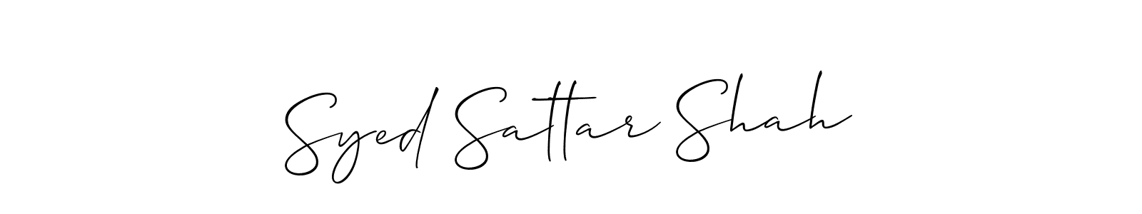 Here are the top 10 professional signature styles for the name Syed Sattar Shah. These are the best autograph styles you can use for your name. Syed Sattar Shah signature style 2 images and pictures png