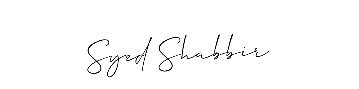 You can use this online signature creator to create a handwritten signature for the name Syed Shabbir. This is the best online autograph maker. Syed Shabbir signature style 2 images and pictures png